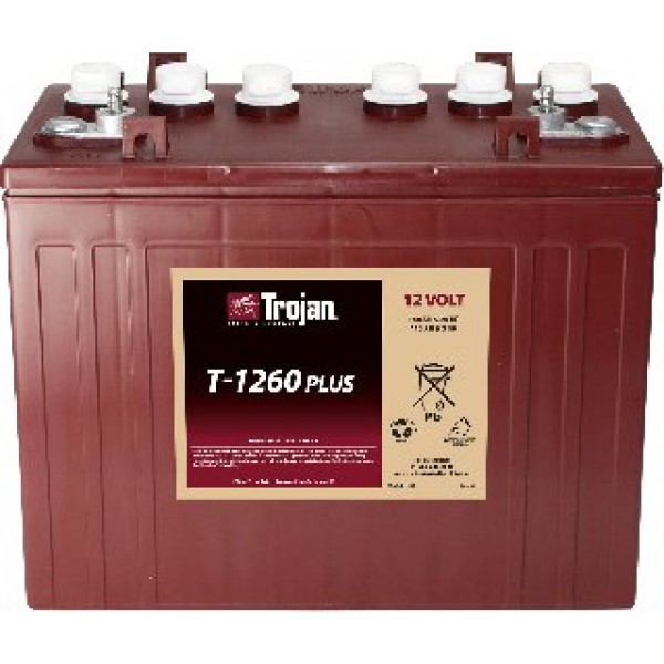 Trojan T-1260 12V 150A Deep Cycle Battery - Plenum Global Inc. / S.A.