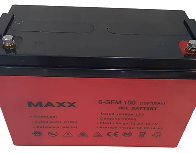 12v 100ah Gel Battery MAXX - Plenum Global Inc. / S.A.