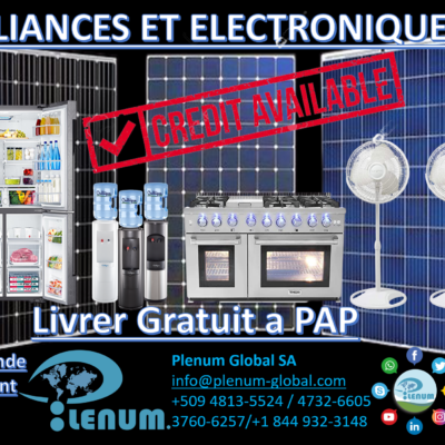 Solar Powered Appliances & Equipments